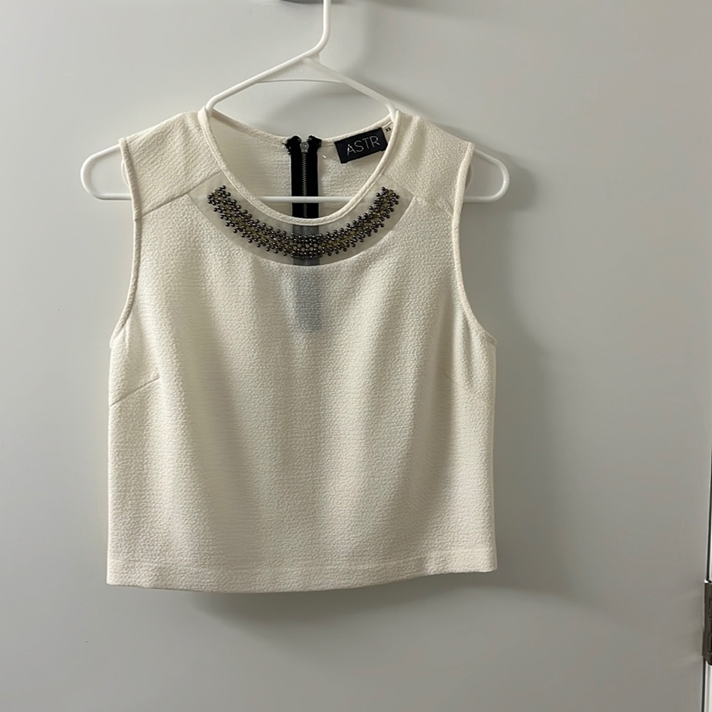 ASTR embellished top